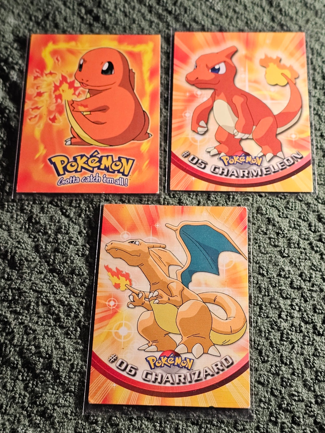 Charmander Topps Evolution Line MP/LP