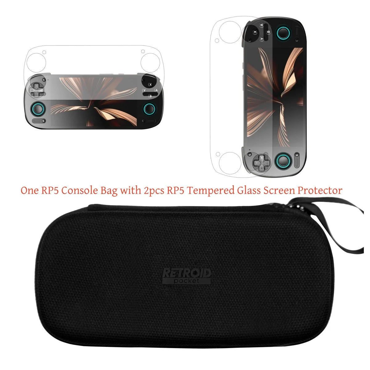 Portable Retroid Pocket 5 Bag Case Retro Console Offical RP5 Retroid Pocket 5 Protective Cases Bags Accessories Box Gift