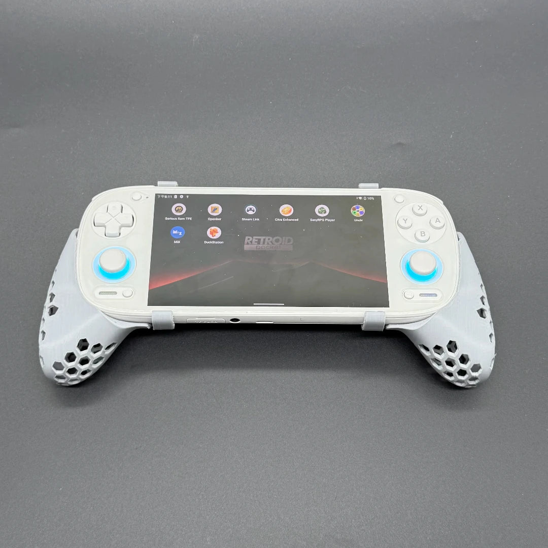 3D Printed Grip For Retroid Pocket 5 Ergonomic Design Grip DIY Handle For Retroid Pocket 5 Game Console Holding Handle