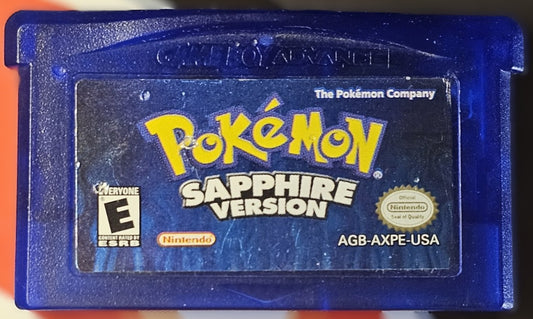 Pokemon Sapphire GBA USED