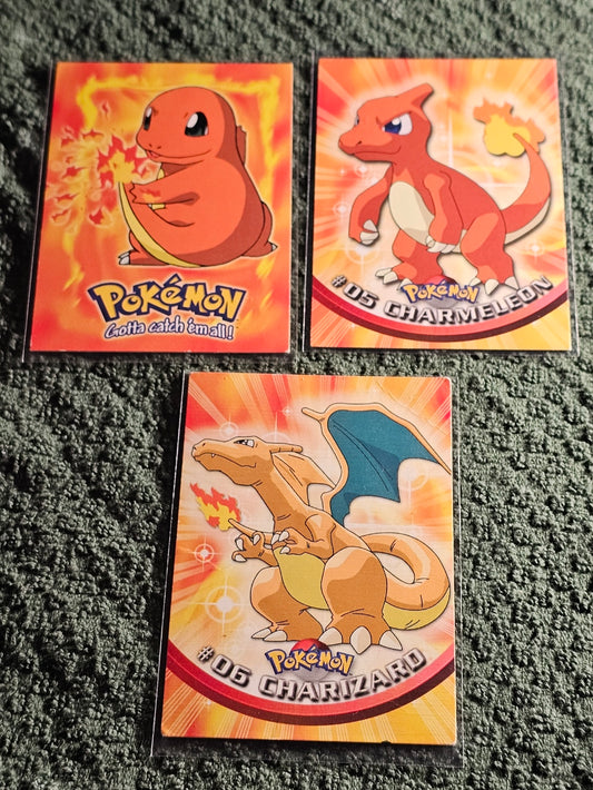 Charmander Topps Evolution Line MP/LP
