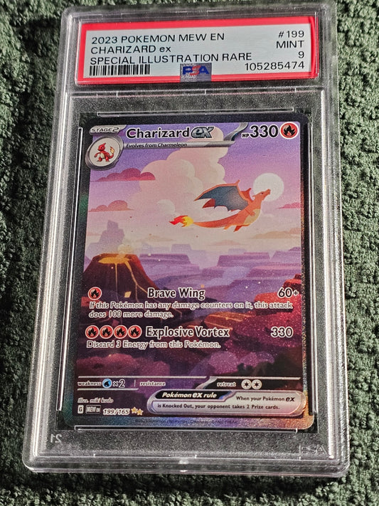 PSA 9 Charizard EX Special Illustrated Rare