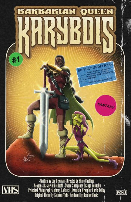 Barbarian Queen Karybdis - VHS Variant Vol. 1 Edition