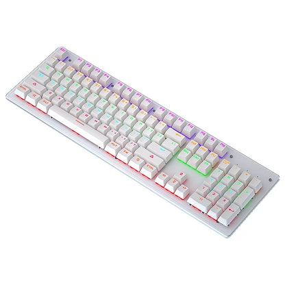 Cracked K880 Hot Swappable Mechanical Keyboard, Esports Game, Green Axis Office Computer Keyboard, Wired Mechanical Keyboard
