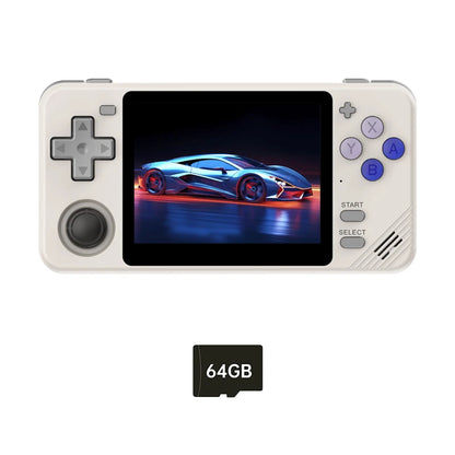 POWKIDDY RGB10X Handheld Game Console 3.5 Inch Screen ArkOS Linux Portable Retro Video Gaming Players RK3326 Children's Gifts