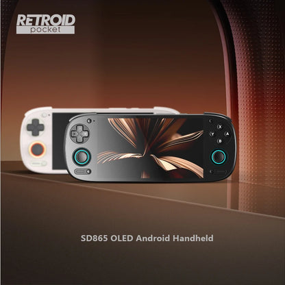 Retroid Pocket 5 RP5 Retro Handheld Video Game Console Video Player 5.5 Inch OLED Touch Screen Android13 Wifi Bluetooth PSP PS2