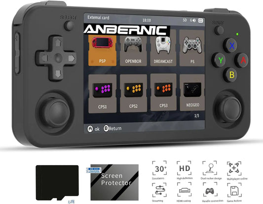 ANBERNIC RG35XX H Handheld Game Console Linux 3.5 inch IPS Screen H700