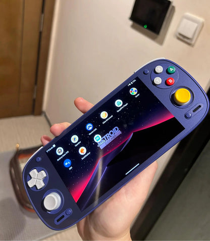 Retroid Pocket 5 RP5 Retro Handheld Video Game Console Video Player 5.5 Inch OLED Touch Screen Android13 Wifi Bluetooth PSP PS2