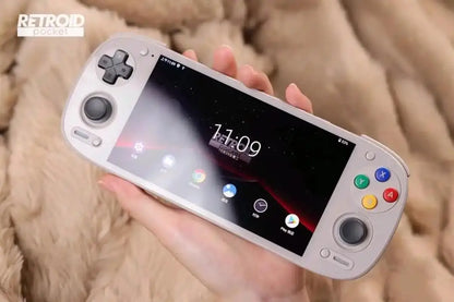 Retroid Pocket 5 RP5 Retro Handheld Video Game Console Video Player 5.5 Inch OLED Touch Screen Android13 Wifi Bluetooth PSP PS2