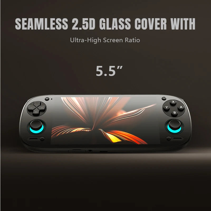 Retroid Pocket 5 RP5 Retro Handheld Video Game Console Video Player 5.5 Inch OLED Touch Screen Android13 Wifi Bluetooth PSP PS2