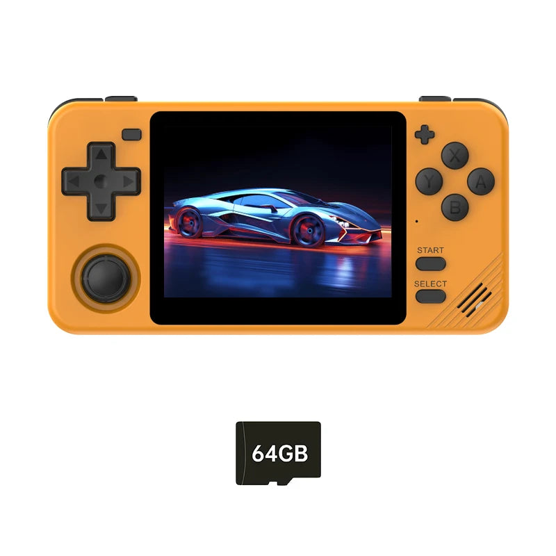 POWKIDDY RGB10X Handheld Game Console 3.5 Inch Screen ArkOS Linux Portable Retro Video Gaming Players RK3326 Children's Gifts