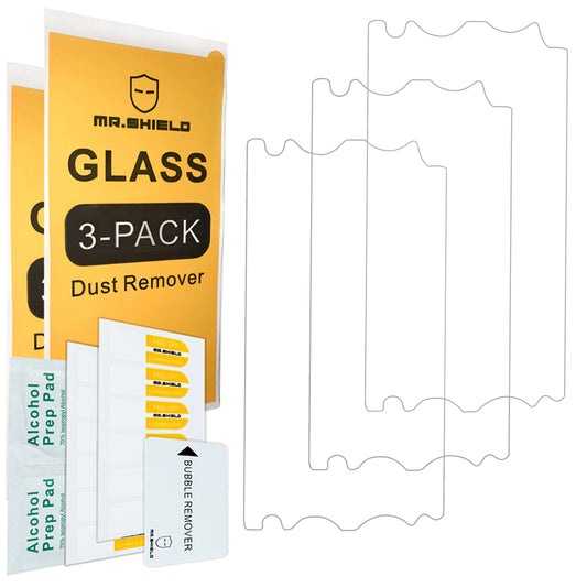 Mr.Shield Screen Protector compatible with Retroid Pocket 5 [Tempered Glass] [3-Pack] [Japan Glass with 9H Hardness]