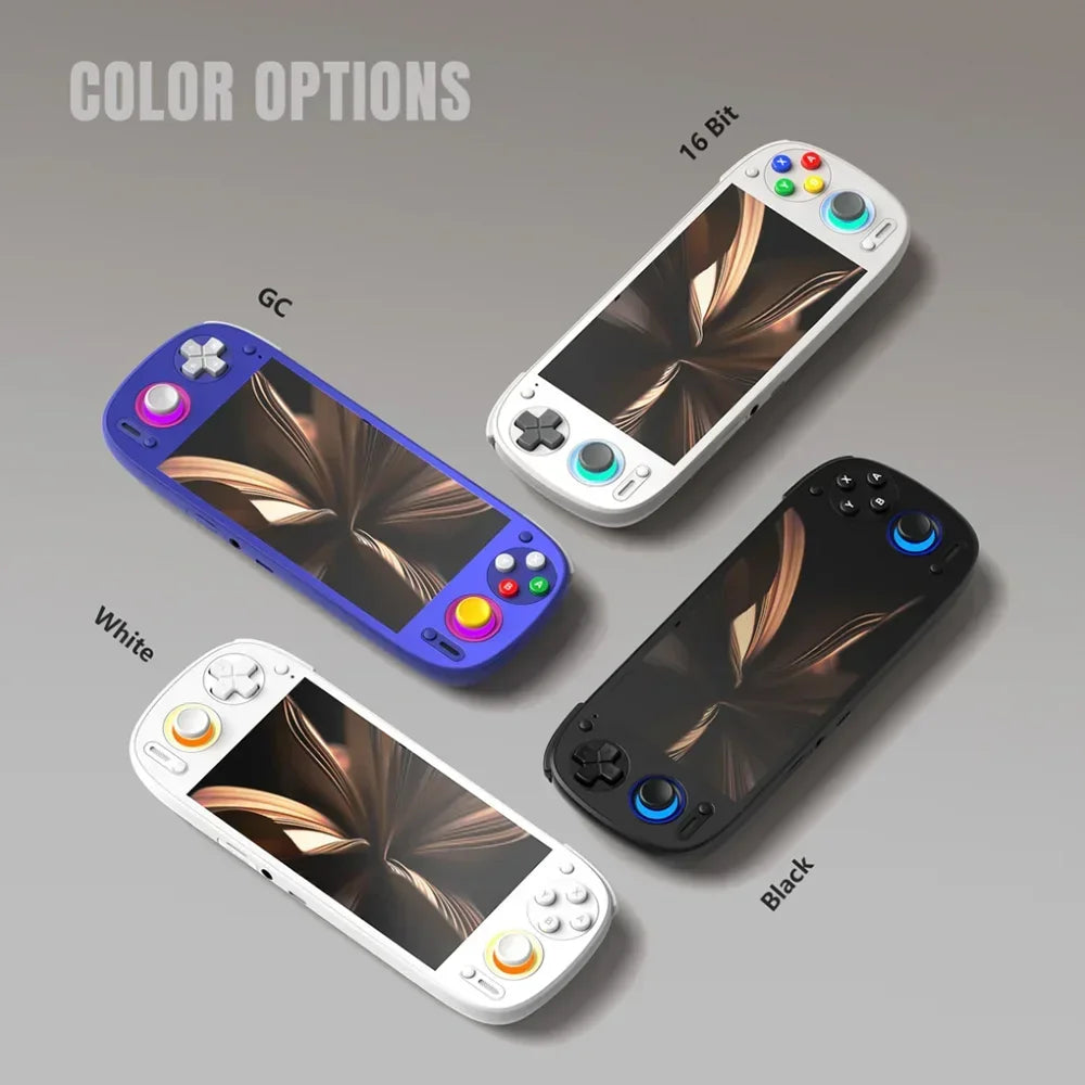 Retroid Pocket 5 RP5 Retro Handheld Video Game Console Video Player 5.5 Inch OLED Touch Screen Android13 Wifi Bluetooth PSP PS2