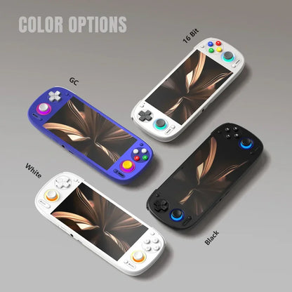Retroid Pocket 5 RP5 Retro Handheld Video Game Console Video Player 5.5 Inch OLED Touch Screen Android13 Wifi Bluetooth PSP PS2